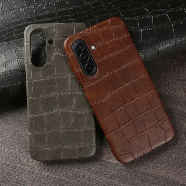 Samsung Galaxy MagSafe Crocodile Leather Case