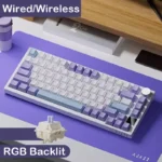 AJAZZ AK820 Pro 70% Tri-Mode Mechanical Gaming Keyboard - Image 4