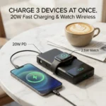 10800mAh 25W Power Bank with AC Plug - Image 7