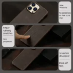 LANGSIDI Cowhide Leather iPhone Case - Image 3