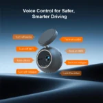KAWA Tiny 2K Mini Dash Cam with Voice Control & 360° Rotation - Image 4