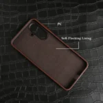 Samsung Galaxy MagSafe Crocodile Leather Case - Image 12