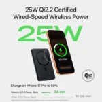 Baseus 10000mAh Qi2.2 25W Magnetic Power Bank - Image 3