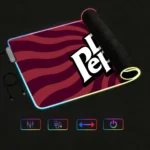 Fashion Drink D-Dr Pepper Mouse Pad Waterproof RGB LED Light Colorful Game Keyboard Non-slip Cover Desk-mat Surface - Image 5