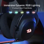 Redragon H510 PRO Zeus-X RGB Wireless Gaming Headset - Image 4