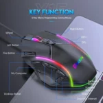 12800DPI RGB Gaming Mouse with 12 Programmable Keys - Image 2