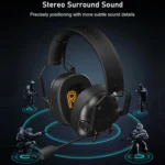 Wired Gaming Headset with Microphone & Noise Cancellation - Image 2