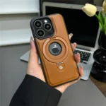 Luxury Magnetic Ring Stand iPhone Case