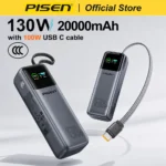 PISEN 20000mAh 130W PD Power Bank