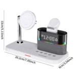 Magnetic 2-in-1 Wireless Charging Station for Phone & Smartwatch - Image 8