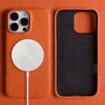 Luxury Magnetic Leather iPhone Case