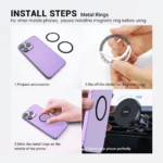 TOPK Magnetic Air Vent Car Phone Holder - Image 6