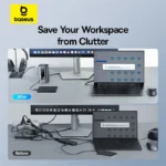 Baseus 11-in-1 USB-C Triple Display Docking Station - Image 2