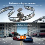 KAWA Tiny 2K Mini Dash Cam with Voice Control & 360° Rotation - Image 7