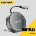 Essager 15W 3-in-1 Magnetic Wireless Charger - Image 2