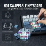 EPOMAKER Split65 60% Tri-Mode Mechanical Gaming Keyboard - Image 2
