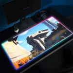 ARC Raiders Mouse Pad Anime Gaming Mouse Pad LED Table Pads Backlit Rubber Desktop XXL RGB Desk Mats - Image 2