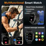 LIGE Military Smartwatch with 1400mAh Battery - Image 3