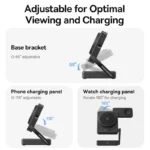 Baseus 3-in-1 25W Magnetic Wireless Charger - Image 4