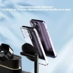 Magnetic 2-in-1 Wireless Charging Station for Phone & Smartwatch - Image 6