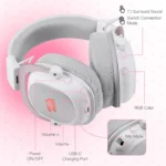 Redragon H510 PRO 3-Mode RGB 7.1 Gaming Headset - Image 3