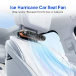 Portable Car Rear Seat Cooling Fan – 3 Speed Adjustable Air Conditioner Fan - Image 6