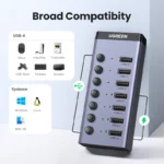 UGREEN 7-Port USB 3.0 Hub with Individual Switches - Image 6