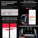 2026 AI Health Smartwatch with Blood Pressure & ECG - Image 3