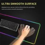 XXL RGB LED Gaming Mouse Pad with Non-Slip Rubber Mat - Image 6