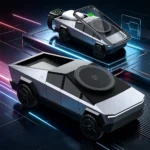 3-in-1 Magnetic Wireless Car Charger Stand