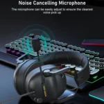 Wired Gaming Headset with Microphone & Noise Cancellation - Image 5