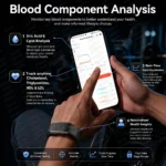 GUHUAVMI ECG+HRV Health Smart Bracelet Fitness Tracker - Image 4