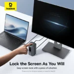 Baseus 11-in-1 USB-C Triple Display Docking Station - Image 6